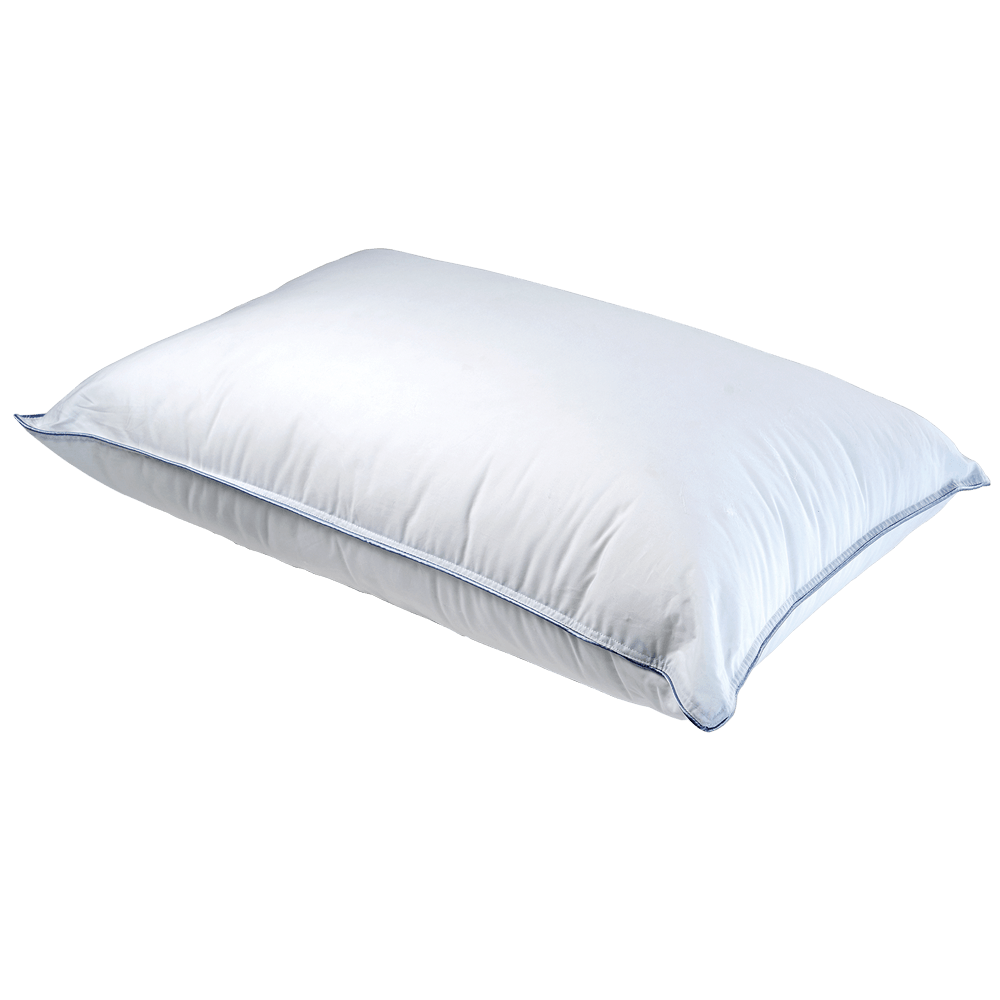 271 Μαξιλάρι Percale 100% Cotton Down Proof Δίγαζο Piping 50 Χ 70 cm